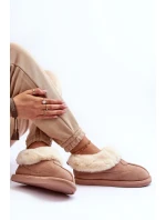 Dámské s Kožešinou Bežové model 21631535 - Boto