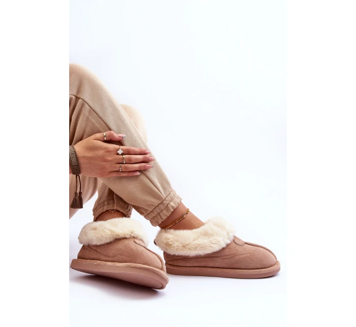Dámské s Kožešinou Bežové model 21631535 - Boto