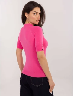 Sweter PM SW model 21776267 ciemny różowy - FPrice