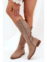 Topánky HY51-860 brown - Krok vo veľkom štýle