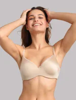 Dámska podprsenka s kosticami Playtex COCOON 24H SOFT Absolu BRA - Playtex - telová