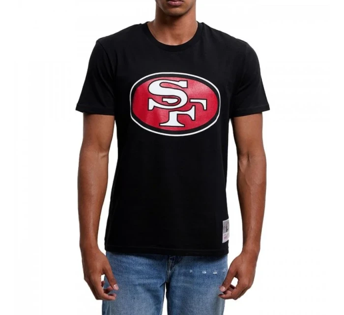 Mitchell & Ness NFL Team Logo Tee San Francisco M 49ERSS BMTRINTL1053-SF4BLCK Tričko