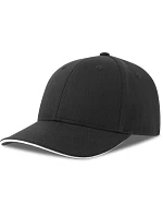 Atlantis Headwear Liberty Sandwich-S 6-panelová bejzbalová čiapka 33.0251 čierna/biela Atlantis Headwear Liberty Sandwich-S 6-panelová bejzbalová čiapka 33.0251 čierna/biela