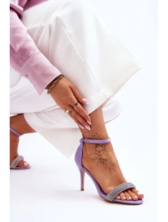 Semišové Sandály Na Vysokém Podpatku S  Moments model 21622488 - Boto