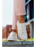 Dámské Textilní Tenisky Big Star model 21693225 Béžové - Big Star Shoes