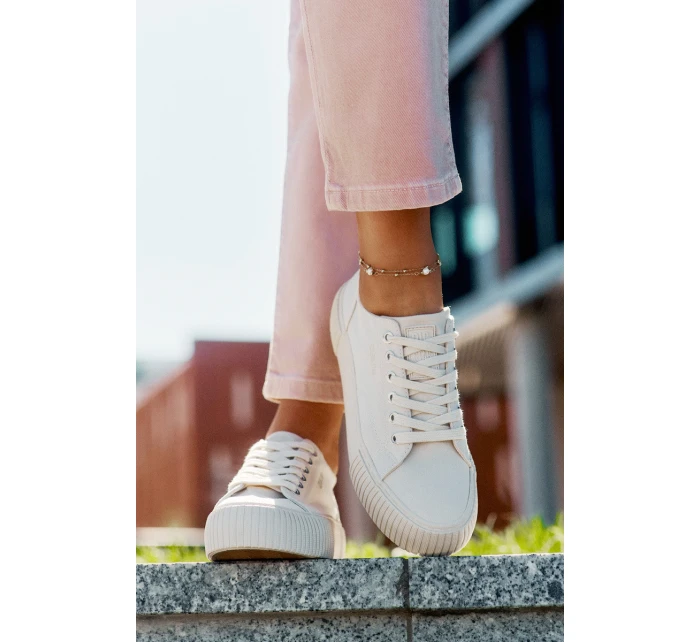 Dámské Textilní Tenisky Big Star model 21693225 Béžové - Big Star Shoes