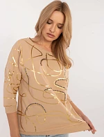 Blúzka CLM BZ 1257.71 camel