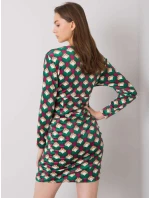 Šaty DHJ SK model 16265026 zelená - FPrice Šaty DHJ SK model 16265026 zelená - FPrice