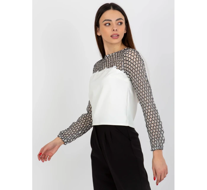 Dámska blúzka LK BZ 506085 1.15X ecru - FPrice