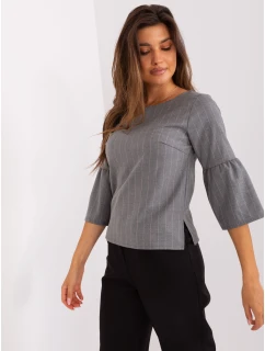 Blúzka LK BZ 506434.33P sivoružová