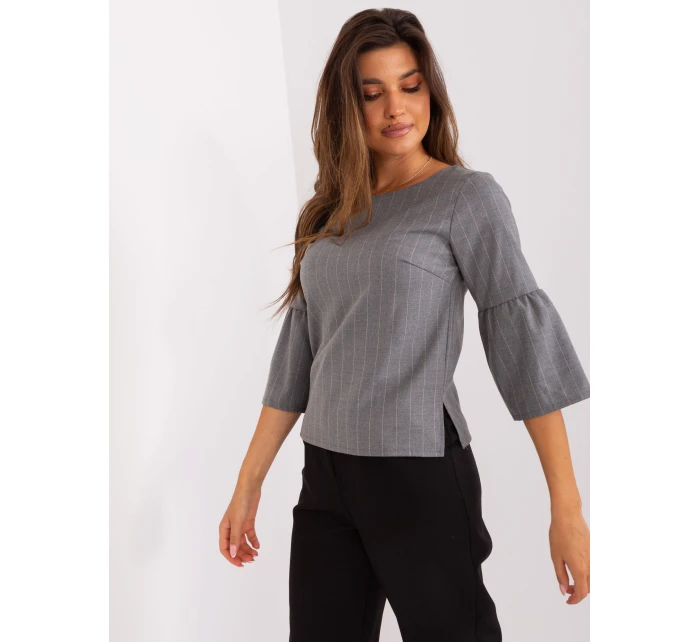 Blúzka LK BZ 506434.33P sivoružová