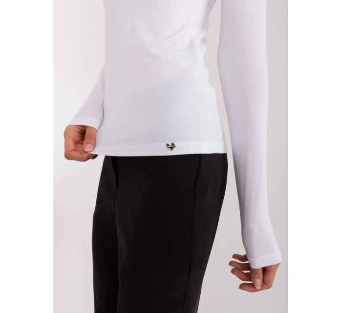 Bluzka RV BZ model 19034319 biały - FPrice Bluzka RV BZ model 19034319 biały - FPrice