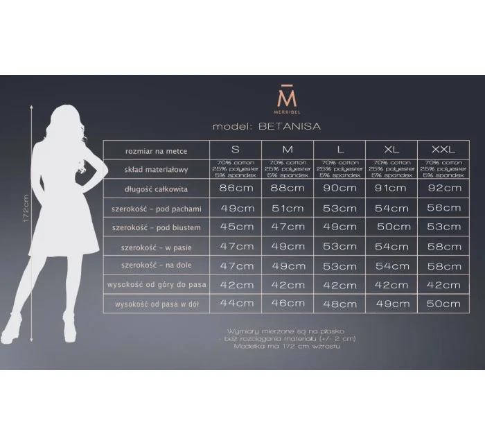 Dámske šaty Betanisa - Merribel