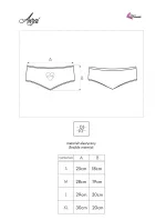 Dámské kalhotky model 21049865 černé - Livia Corsetti