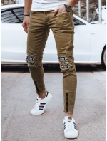 Pánské olivové džínové kalhoty Dstreet model 21976845 - FashionStreet