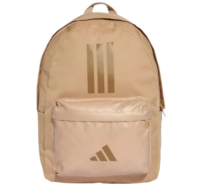 adidas Classic Back To School 3 Stripe Backpack JX9058 Beige One Size