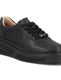 Skórzane damskie na czarne  dámské model 22359631 - FILIPPO