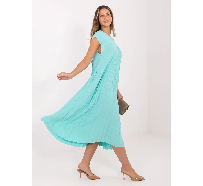 Sukienka IT SK model 22074579 mietowy - FPrice Sukienka IT SK model 22074579 mietowy - FPrice