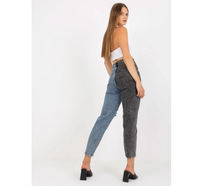 Džínsy RO SP PNT 01 1.70 čierna a modrá Džínsy RO SP PNT 01 1.70 čierna a modrá