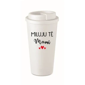 I LOVE YOU MAMI - biely termohrnček 475 ml