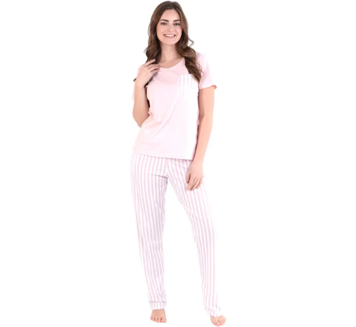 Dámske pyžamo 140/140 sv. ružové - Karol Dámske pyžamo 140/140 sv. ružové - Karol