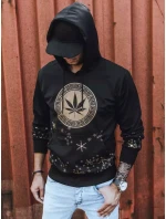 Pánská mikina s potiskem černá Dstreet model 21965673 - FashionStreet