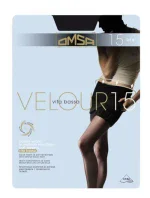 Dámske pančuchové nohavice Omsa Velour 15 deň XL