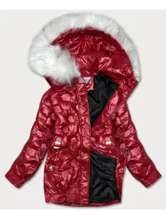 KURTKA DAMSKA Z  CZERWONA model 21243679 - XINXINFENGGE