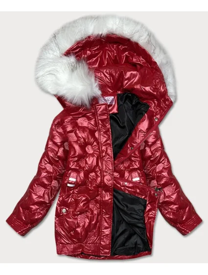 KURTKA DAMSKA Z  CZERWONA model 21243679 - XINXINFENGGE