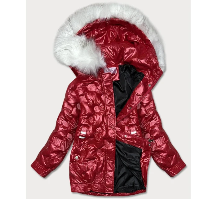 KURTKA DAMSKA Z  CZERWONA model 21243679 - XINXINFENGGE