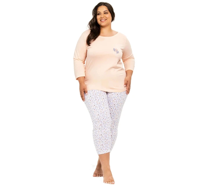 Dámske pyžamo 3257 Ariella peach - TARO