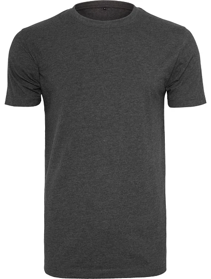 Build your Brand BY 004 Tričko z hrubej bavlny 56.0004 charcoal Build your Brand BY 004 Tričko z hrubej bavlny 56.0004 charcoal