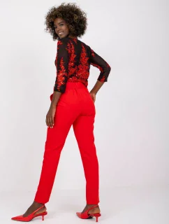 DHJ nohavice SP 12787.21X červená