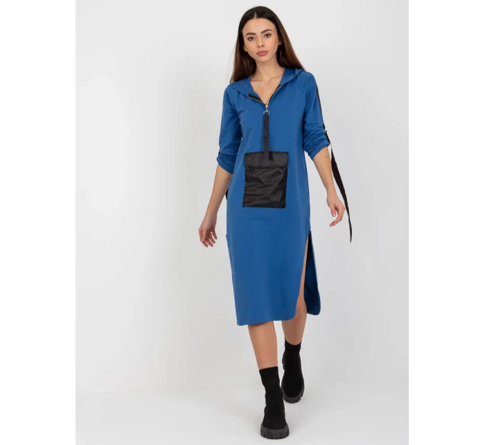 Dámska mikina EM BL 556 1.54 tmavo modrá - FPrice