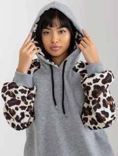 Mikina EM BL 663.94 sivá