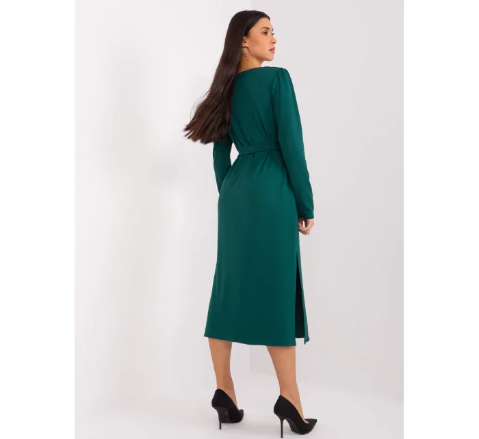 Sukienka LK SK model 19077642 ciemny zielony - FPrice