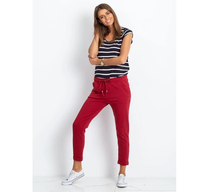 Tepláky RV DR model 14818490 kaštanová - FPrice Tepláky RV DR model 14818490 kaštanová - FPrice