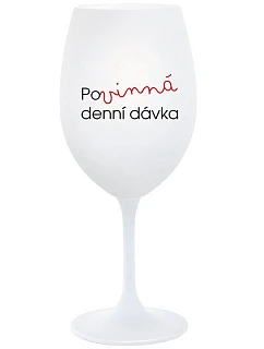 MUST HAVE DENNÝ DARČEK - pohár na biele víno 350 ml
