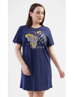 Dámska nočná košeľa s krátkym rukávom Melanie
