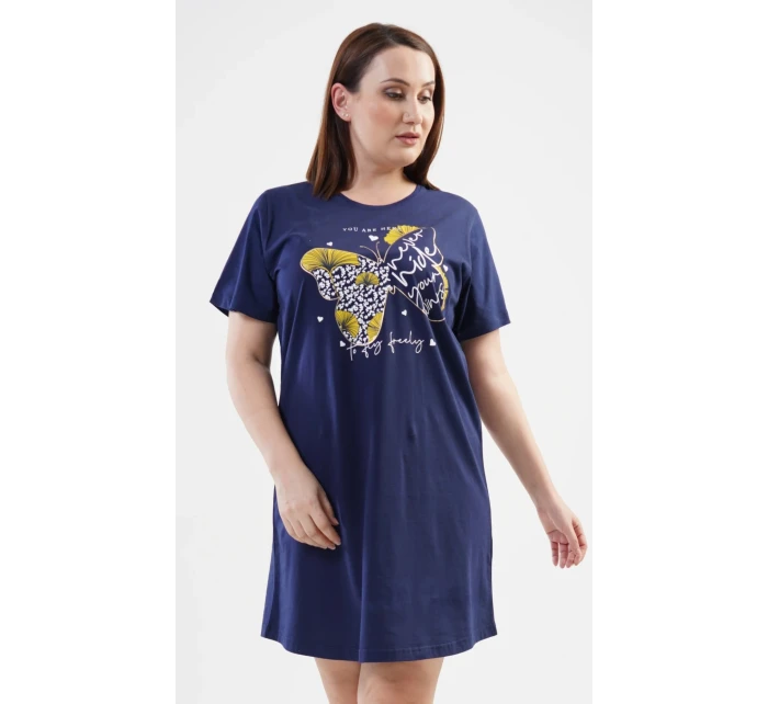 Dámska nočná košeľa s krátkym rukávom Melanie