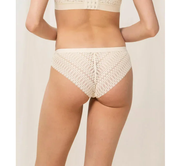 Dámske nohavičky Aura Spotlight Brazilian krémové - Triumph