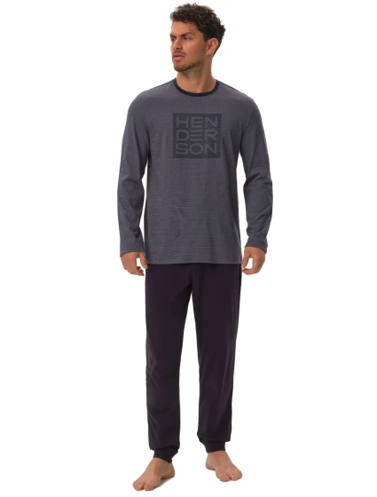 Pánske pyžamo 41909 Jarvis modré - HENDERSON