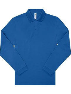 B&C My Polo 180 LSL Piqué polo s dlouhým rukávem model 22484469 royal blue