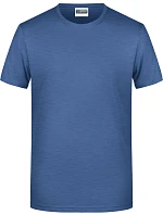 Daiber 8008 Pánske tričko z organickej bavlny 02.8008 svetlý denim melírovaný Daiber 8008 Pánske tričko z organickej bavlny 02.8008 svetlý denim melírovaný