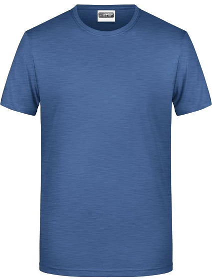 Daiber 8008 Pánske tričko z organickej bavlny 02.8008 svetlý denim melírovaný Daiber 8008 Pánske tričko z organickej bavlny 02.8008 svetlý denim melírovaný