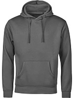 TJ Mikina s kapucí z těžké bavlny "Unlabeled" 18. powder grey model 22448145 - Tee Jays