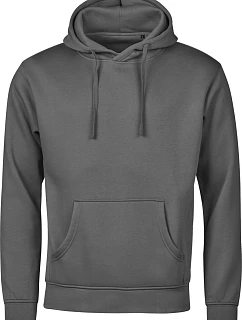 TJ Mikina s kapucí z těžké bavlny "Unlabeled" 18. powder grey model 22448145 - Tee Jays
