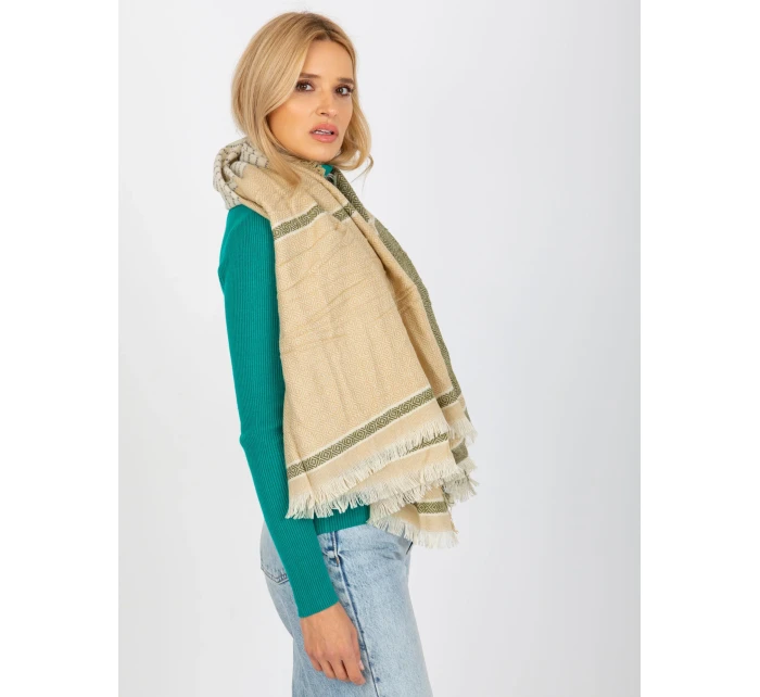 Dámský šátek AT CH  béžový model 17848874 - FPrice