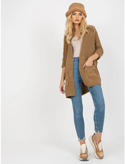 Kardigan LO SW LK model 22366176 ciemny bezowy - FPrice