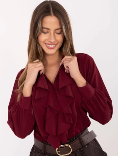 MI košeľa KS 3257.47 bordová